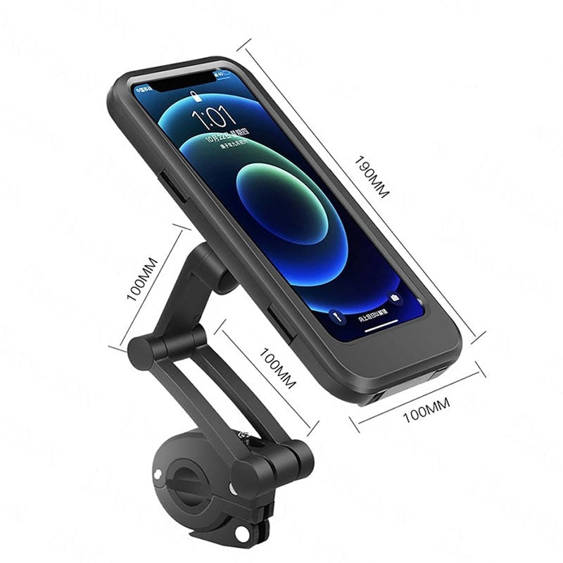 Husă Rezistentă La Apă Pentru Fixarea Telefonului Pe Bicicletă