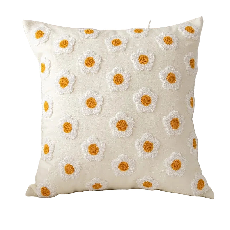 Husă de Pernă Decorativă Boho cu Motiv Rafinant și Fermoar Ascuns 0