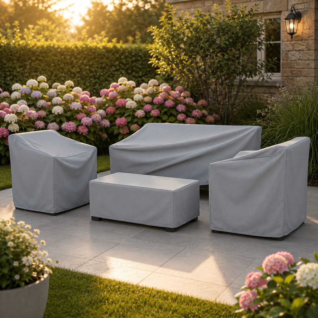 Husă pentru Mobilier de Exterior Rezistentă la Intemperii cu Protecție UV 3