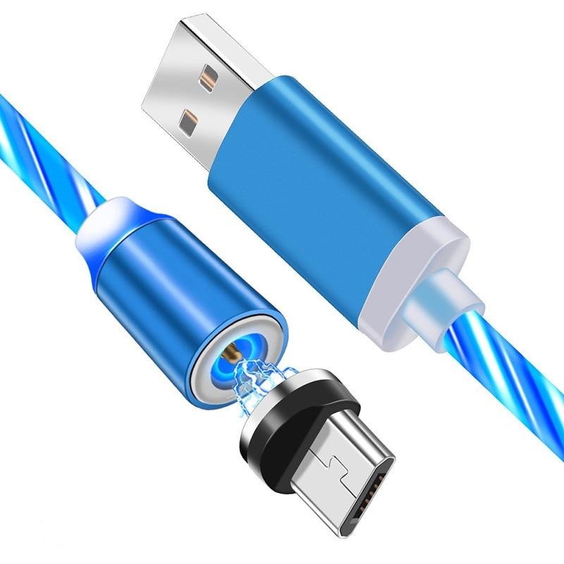 Iglow Cablu De Încărcare Usb Magnetico-Led 3 În 1