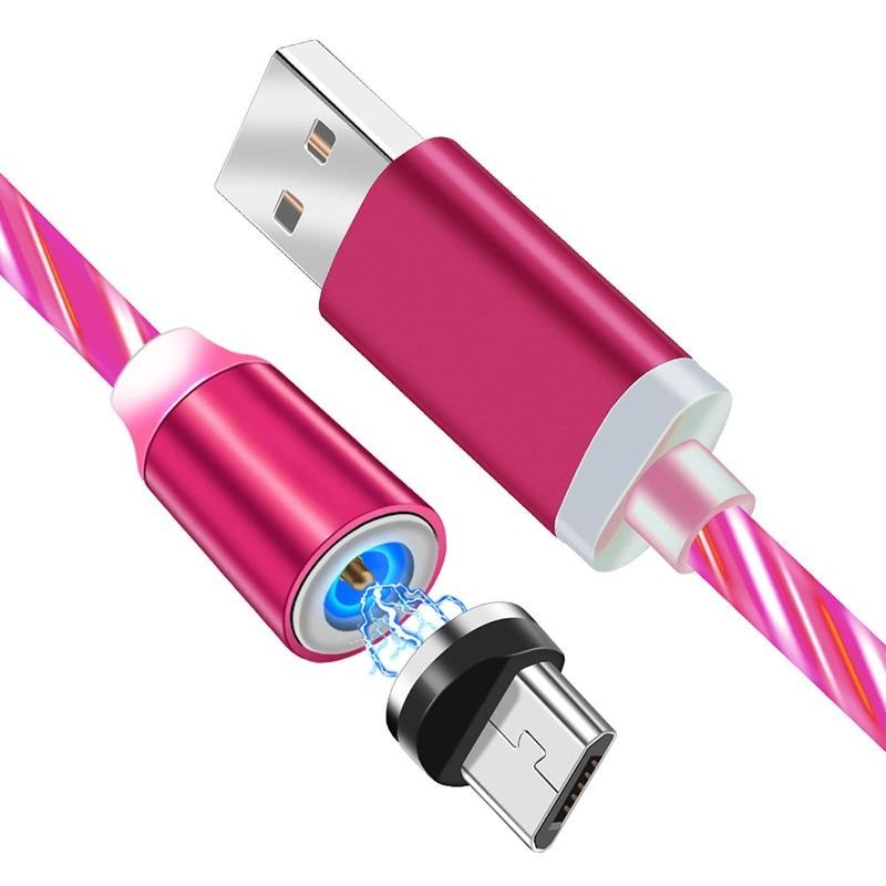 Iglow Cablu De Încărcare Usb Magnetico-Led 3 În 1