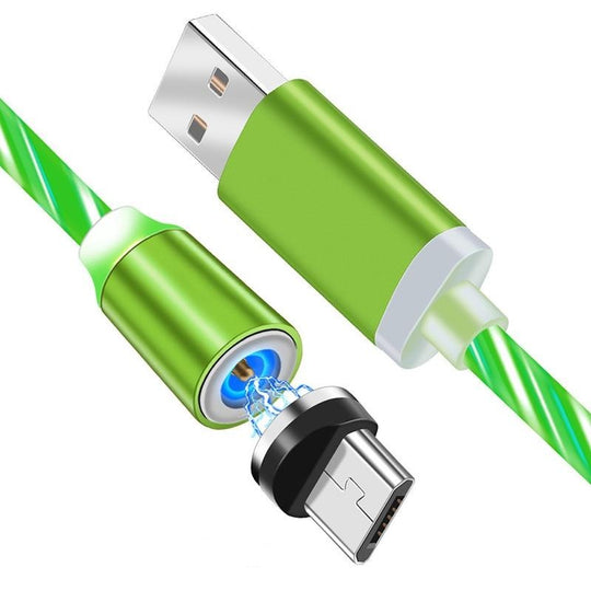 Iglow Cablu De Încărcare Usb Magnetico-Led 3 În 1