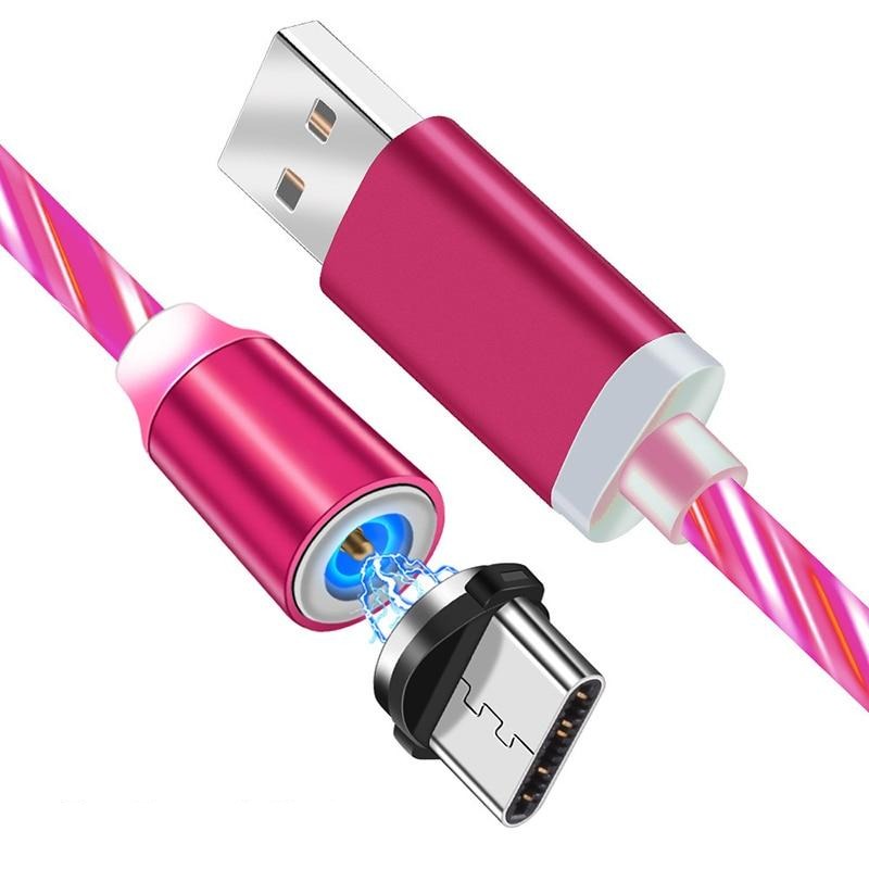 Iglow Cablu De Încărcare Usb Magnetico-Led 3 În 1