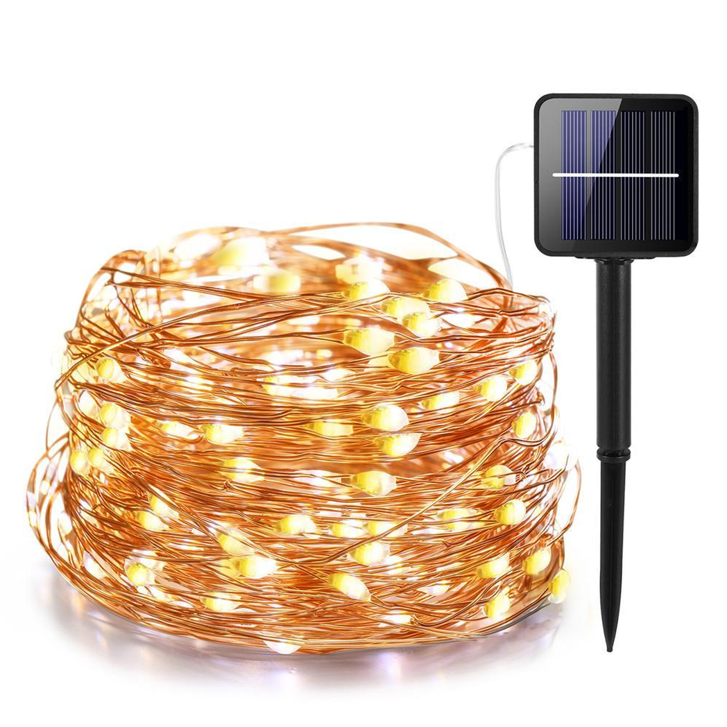 Iluminare Cu Led-Uri Pe Bază De Energie Solară - Rezistentă La Apă