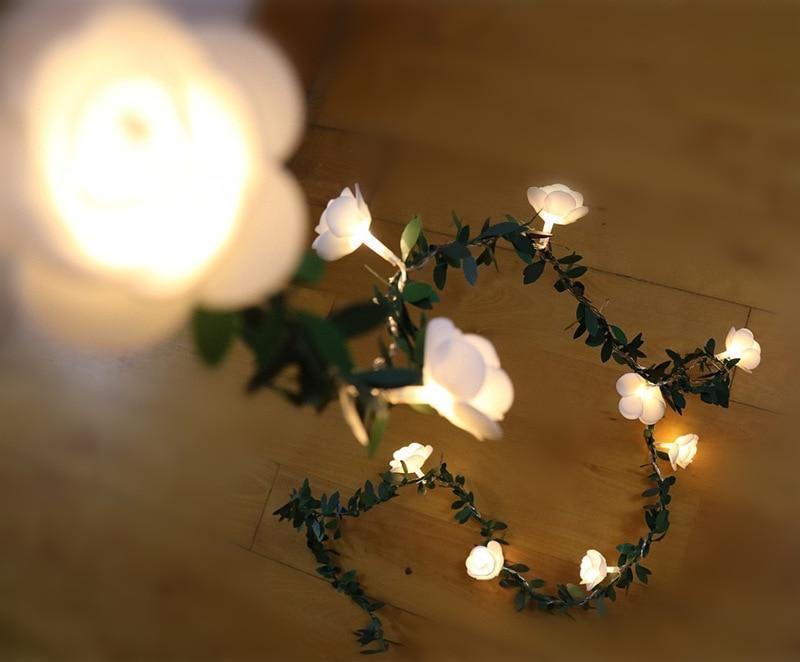 Iluminare LED pentru Flori cu Design Floral 6