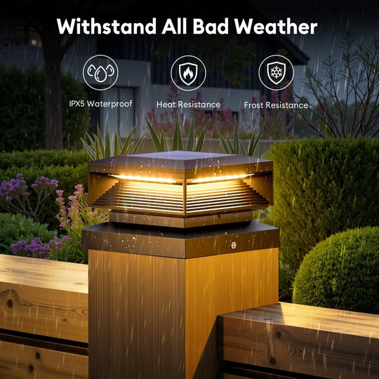 Iluminare Solară Decorativă pentru Terase și Grădini 4
