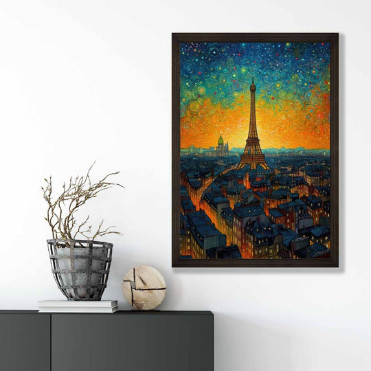 Imprimare Artă Paris la Apus 3