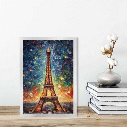 Imprimare Artă Turnul Eiffel la Apus 2