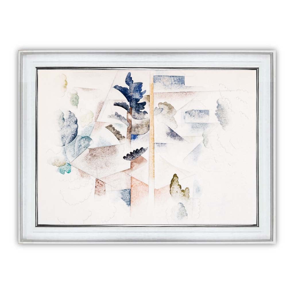 Imprimare Artistică Charles Demuth - Design Copaci și Arhitectură 0