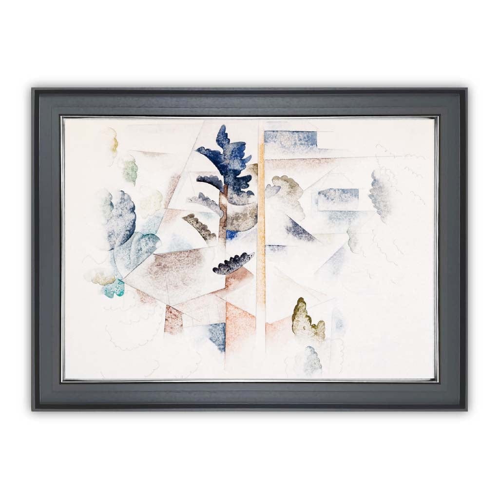 Imprimare Artistică Charles Demuth - Design Copaci și Arhitectură 5