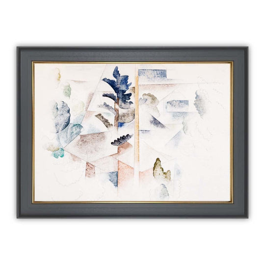 Imprimare Artistică Charles Demuth - Design Copaci și Arhitectură 6