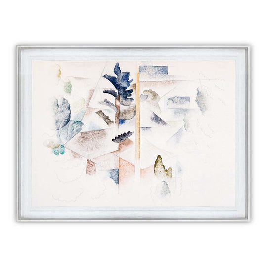 Imprimare Artistică Charles Demuth - Design Copaci și Arhitectură 7