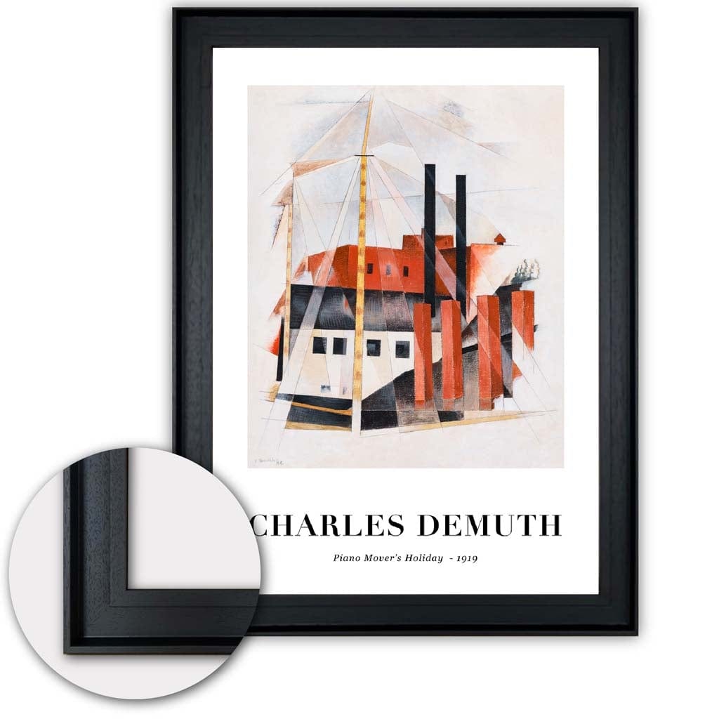 Imprimare Artistică Charles Demuth - Vacanță cu Pian pentru Decor Interior 1