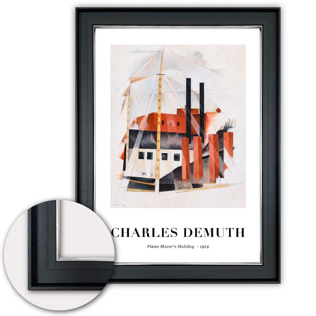 Imprimare Artistică Charles Demuth - Vacanță cu Pian pentru Decor Interior 2