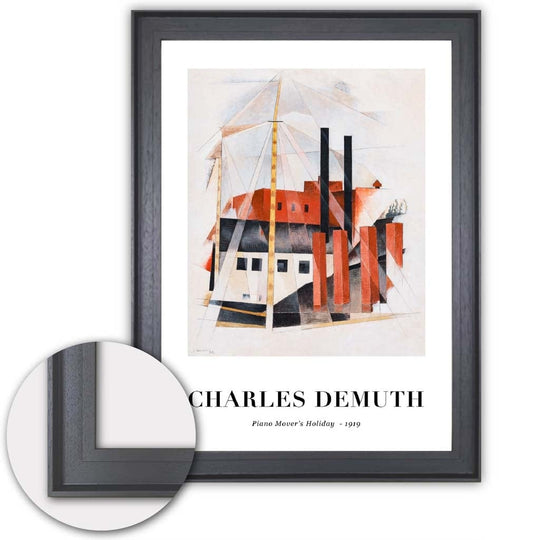 Imprimare Artistică Charles Demuth - Vacanță cu Pian pentru Decor Interior 4