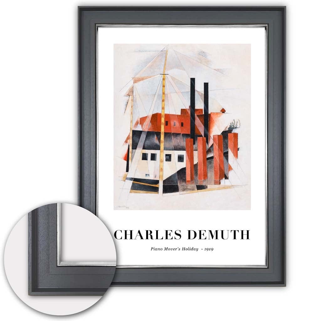 Imprimare Artistică Charles Demuth - Vacanță cu Pian pentru Decor Interior 5