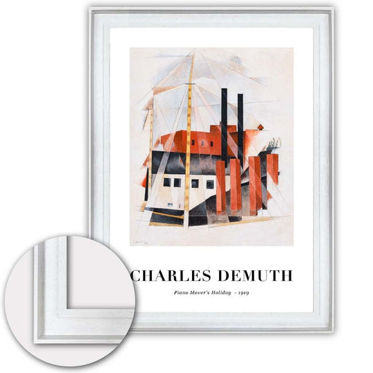 Imprimare Artistică Charles Demuth - Vacanță cu Pian pentru Decor Interior 7