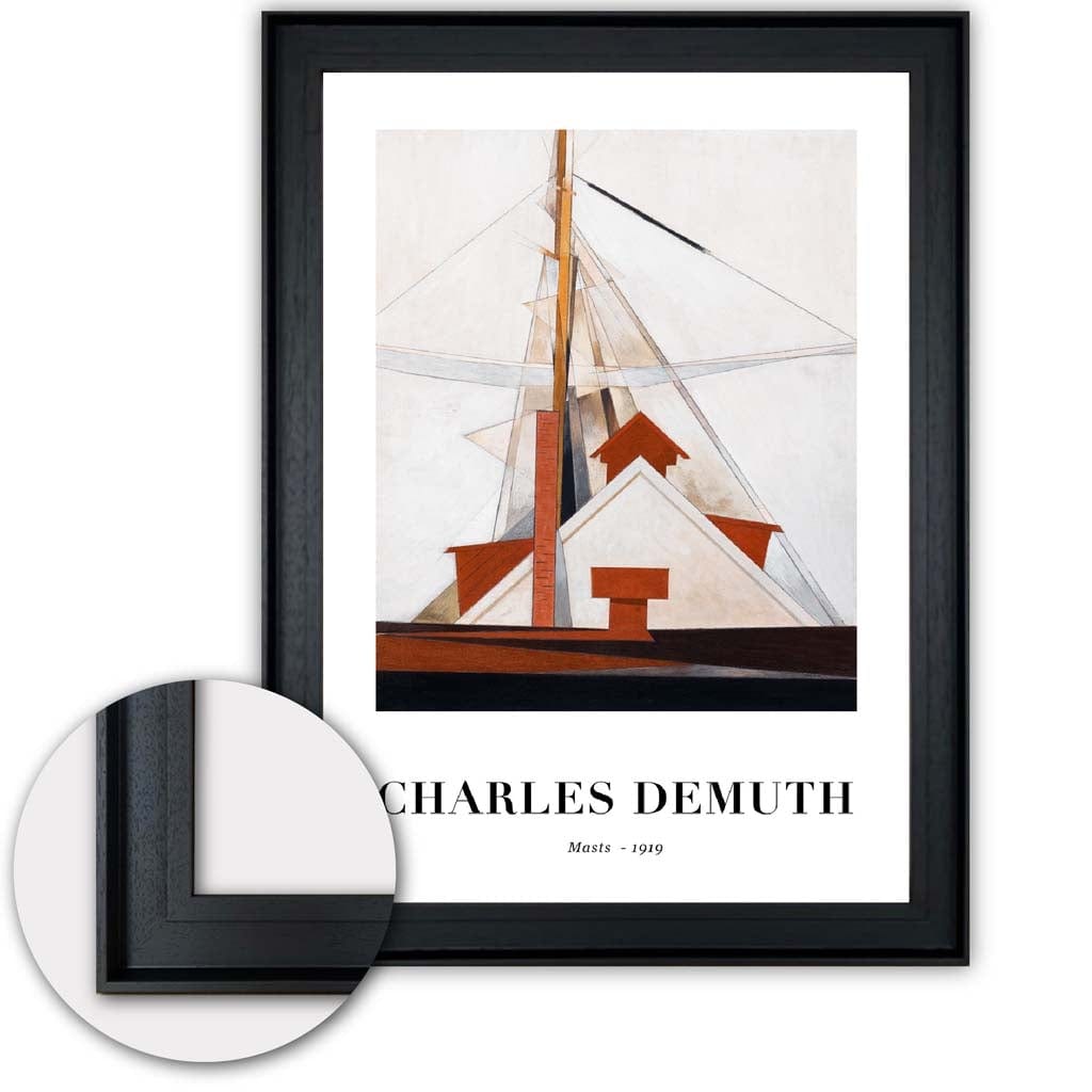 Imprimare Artistică Charles Demuth Catarge Decorativă 2