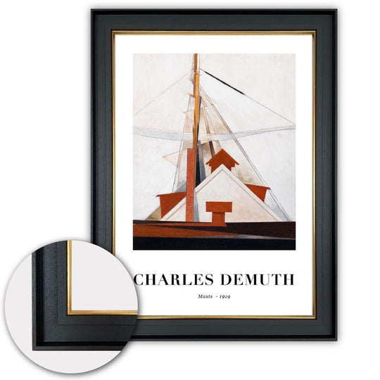 Imprimare Artistică Charles Demuth Catarge Decorativă 3