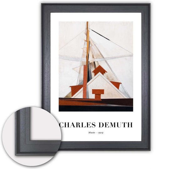Imprimare Artistică Charles Demuth Catarge Decorativă 4