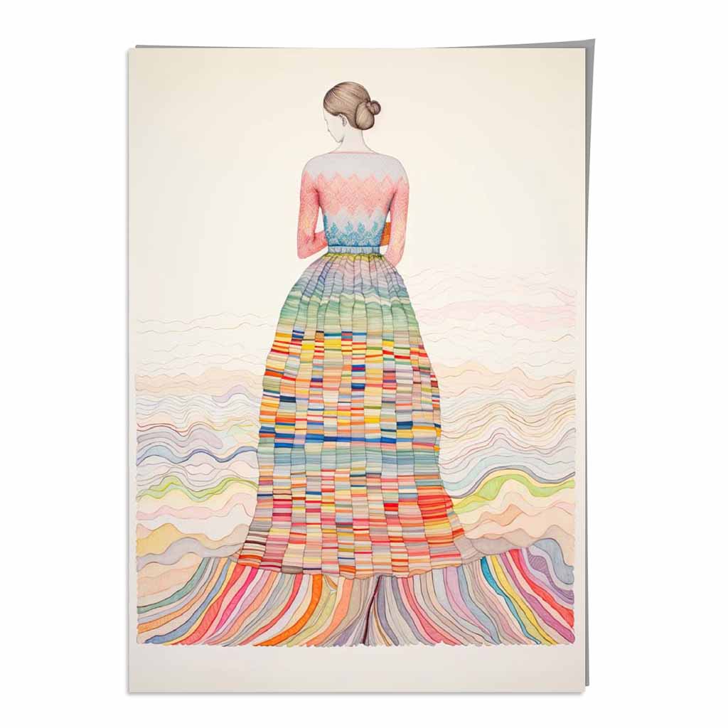 Imprimeu Abstract pentru Femei Decorativ 0
