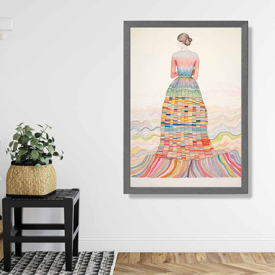 Imprimeu Abstract pentru Femei Decorativ 2