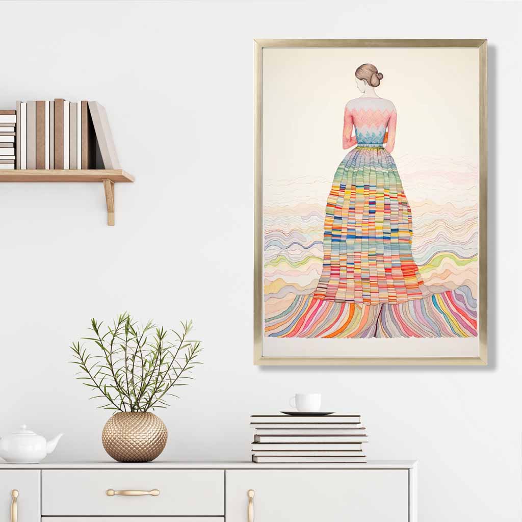 Imprimeu Abstract pentru Femei Decorativ 3