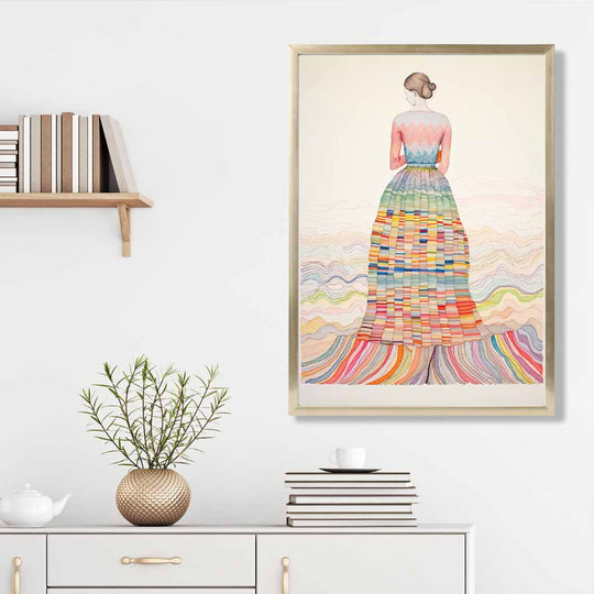 Imprimeu Abstract pentru Femei Decorativ 3
