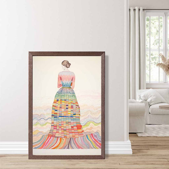 Imprimeu Abstract pentru Femei Decorativ 7