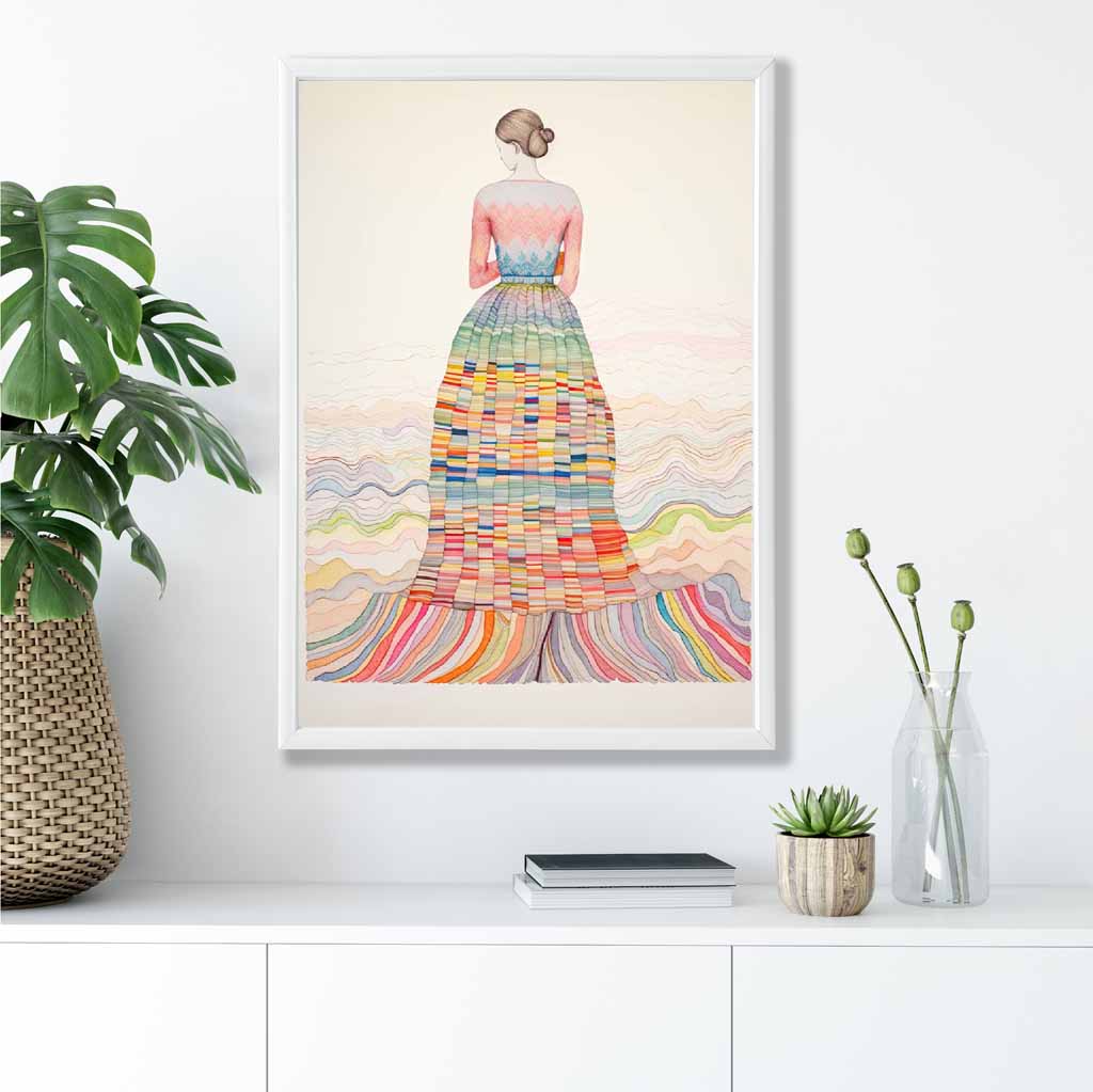 Imprimeu Abstract pentru Femei Decorativ 8