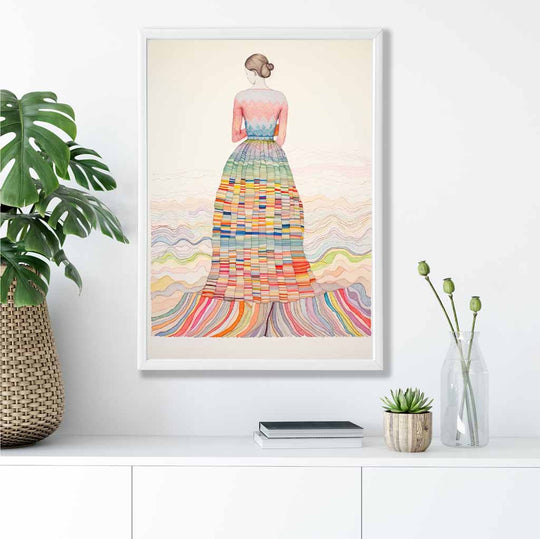 Imprimeu Abstract pentru Femei Decorativ 8