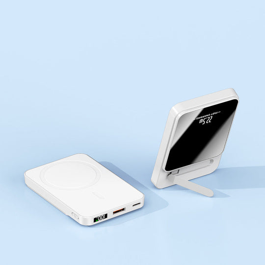 Încărcător Wireless Portabil cu Suport Integrat pentru Încărcare Rapidă 2