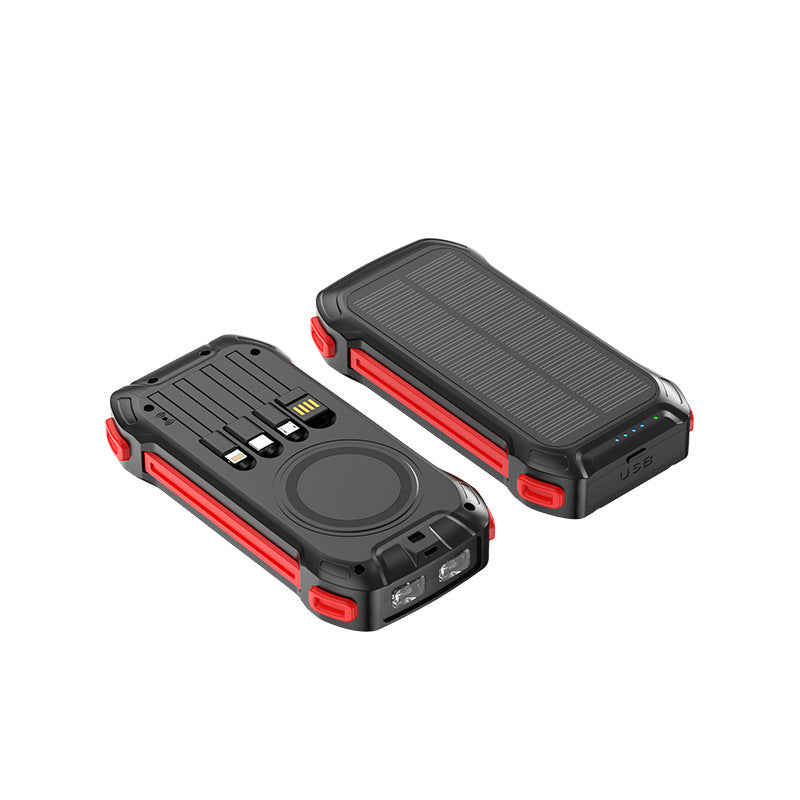 Încărcător solar portabil rezistent pentru activități outdoor 4