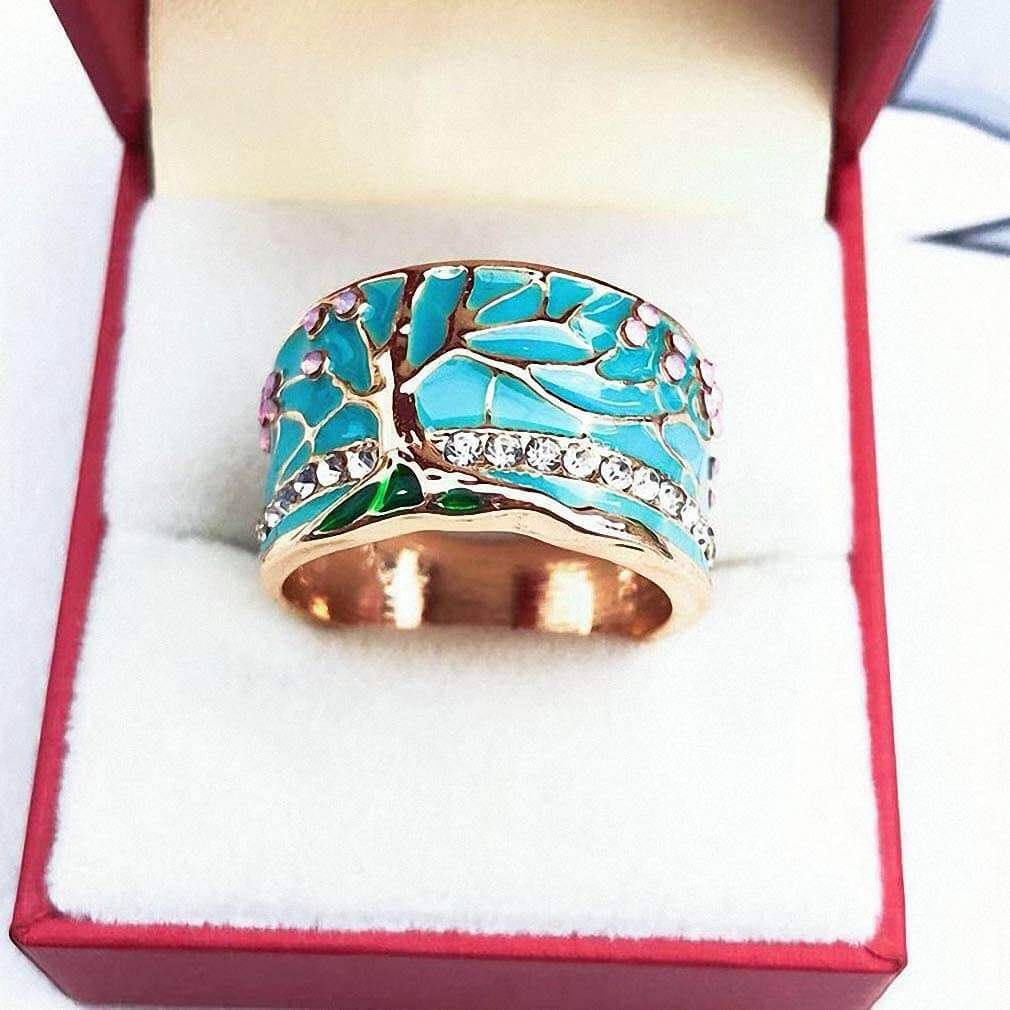 Inel Arbore Norocos De Opal