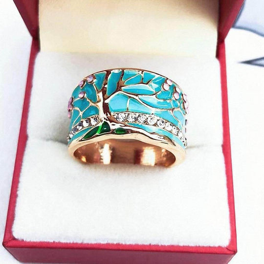 Inel Arbore Norocos De Opal