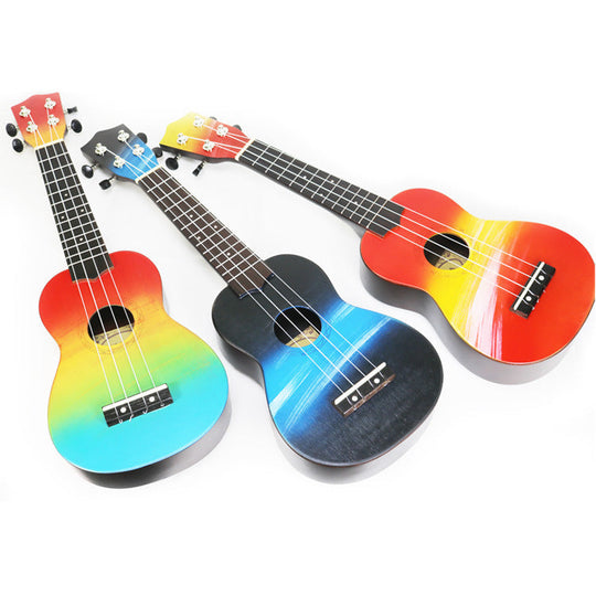 Instrument Muzical Ukulele Colorat pentru Toate Vârstele 1