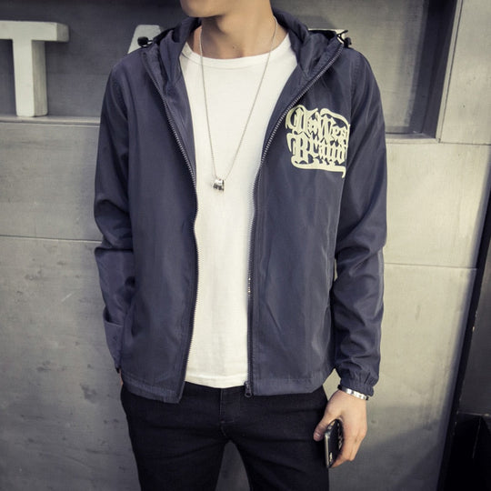 Jachetă Cu Glugă Tip Windbreaker