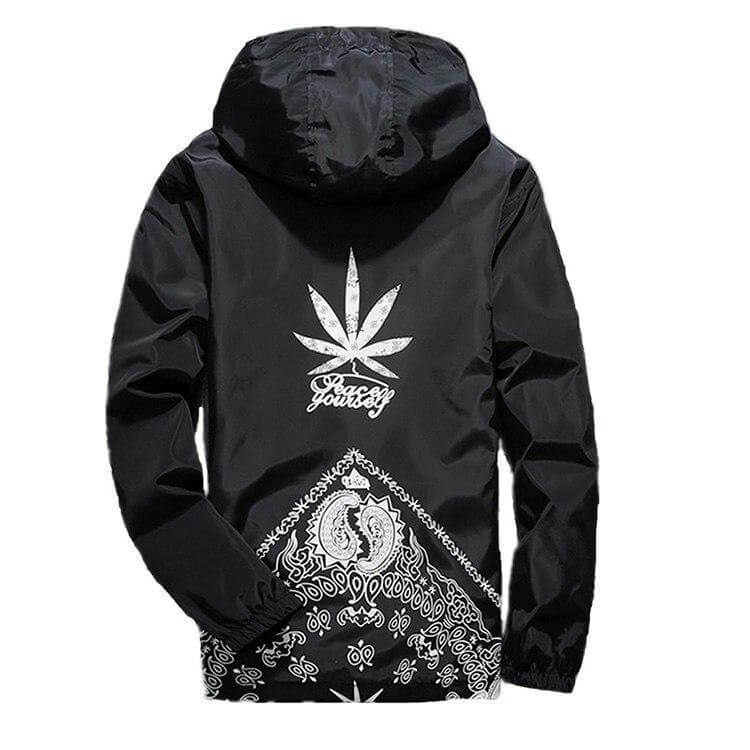 Jachetă Cu Glugă Tip Windbreaker