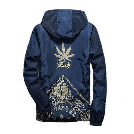 Jachetă Cu Glugă Tip Windbreaker