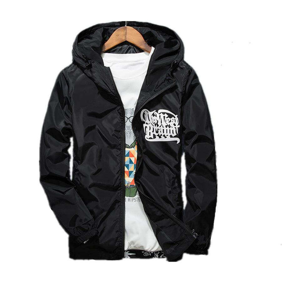 Jachetă Cu Glugă Tip Windbreaker