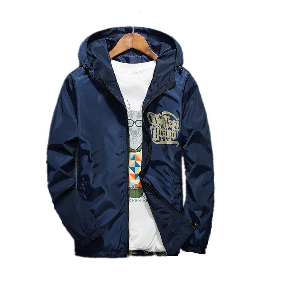 Jachetă Cu Glugă Tip Windbreaker