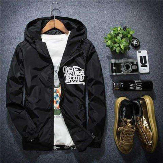 Jachetă Cu Glugă Tip Windbreaker