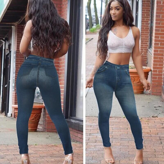 Jeanși Legging Cu O Croială Perfectă
