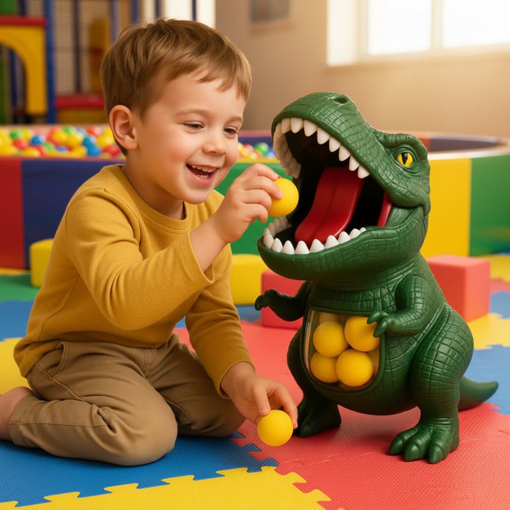 Jocuri Interactiv cu Dinozauri pentru Copii, Jocuri Educative pentru Distracție și Activitate Fizică 1