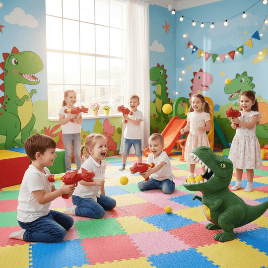 Jocuri Interactiv cu Dinozauri pentru Copii, Jocuri Educative pentru Distracție și Activitate Fizică 3