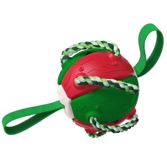 Jucărie Interactivă Pentru Câini În Formă De Frisbee Cu Bal.