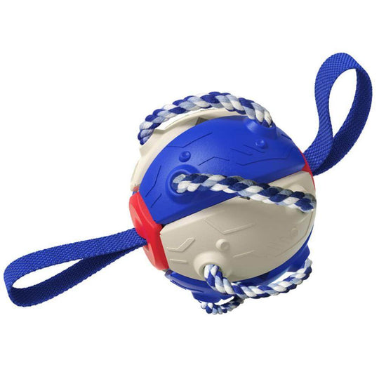 Jucărie Interactivă Pentru Câini În Formă De Frisbee Cu Bal.
