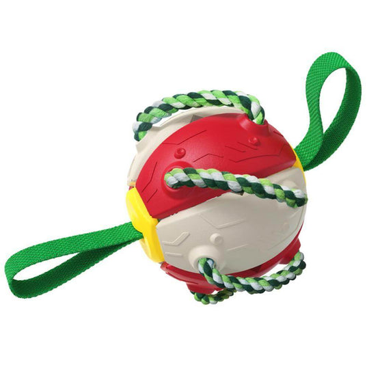 Jucărie Interactivă Pentru Câini În Formă De Frisbee Cu Bal.