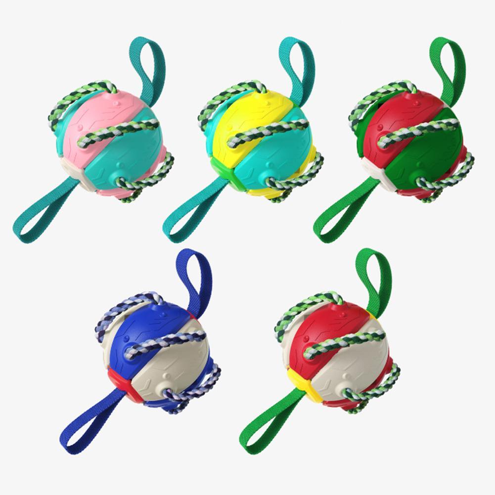 Jucărie Interactivă Pentru Câini În Formă De Frisbee Cu Bal.