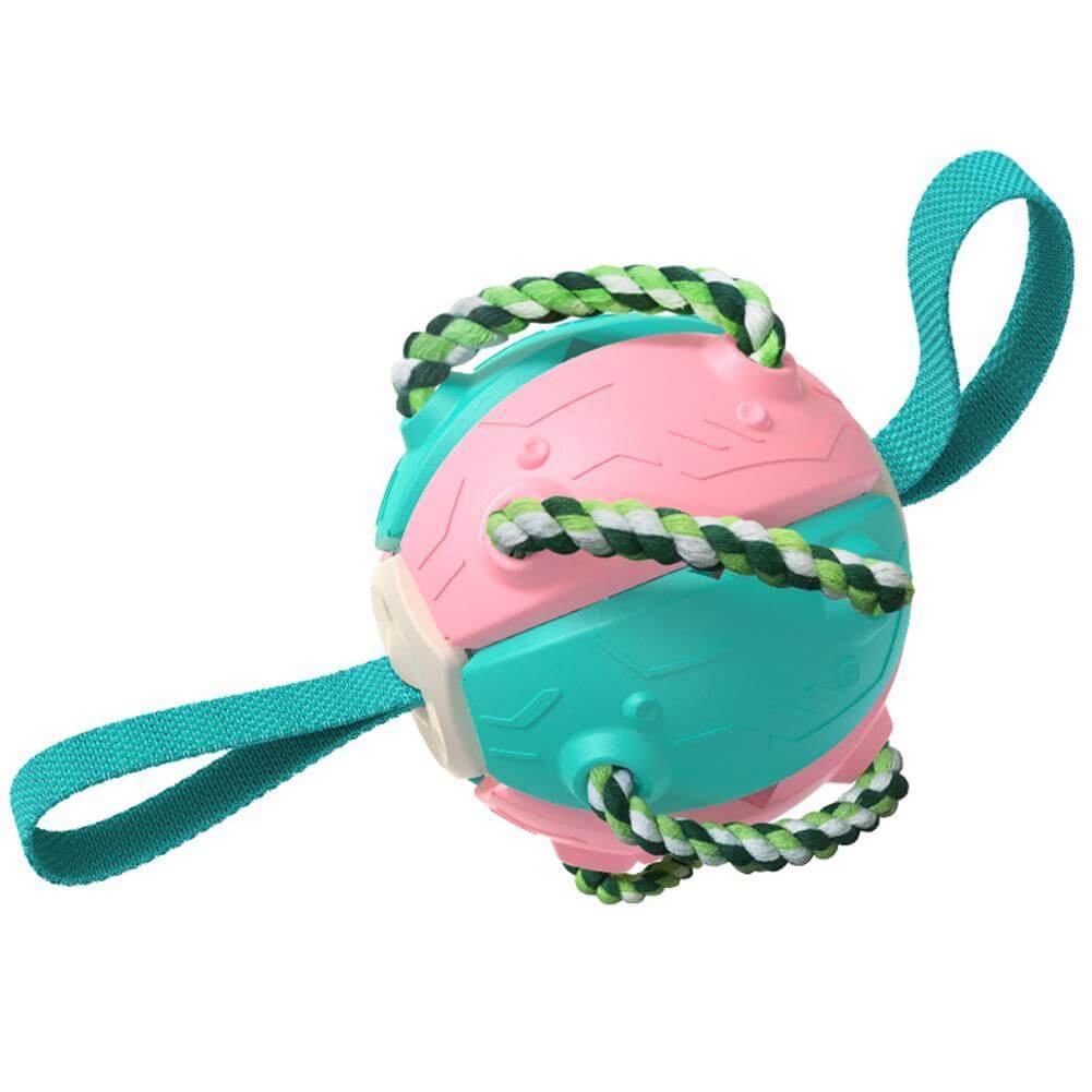 Jucărie Interactivă Pentru Câini În Formă De Frisbee Cu Bal.